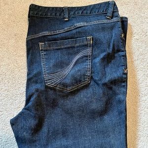 Slim bootcut jeans
